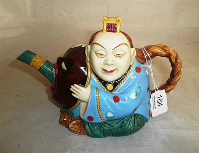 Lot 164 - Minton Archive Collection 'Chinaman Teapot' limited edition No. 290/2500 with box and certificate