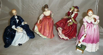 Lot 174 - Four Royal Doulton figures