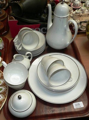 Lot 235 - A Rosenthal coffee service, comprising teapot, six cups and saucers, six side plates, milk jug...