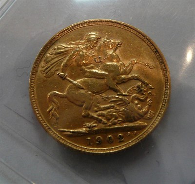 Lot 322 - Sovereign 1902 AVF