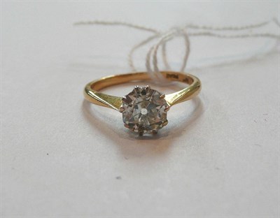 Lot 326 - A diamond solitaire ring, 0.70 carat approximately