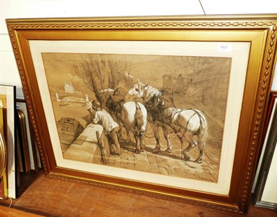 Lot 468 - Basil Bradley chalk and pencil