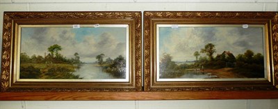 Lot 484 - C.Sinclair, pair of oil paintings