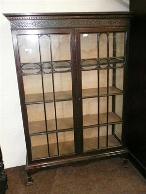 Lot 516 - Mahogany China cabinet