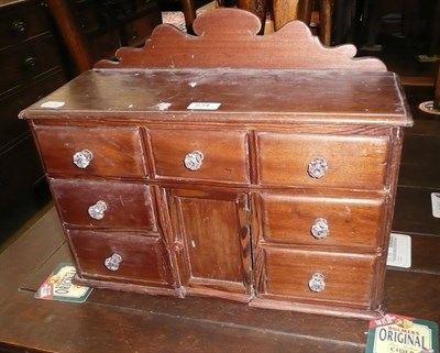 Lot 534 - Miniature dresser