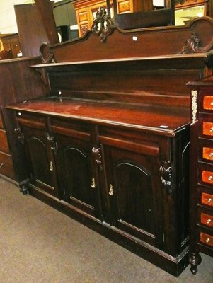 Lot 550 - Mahogany sideboard