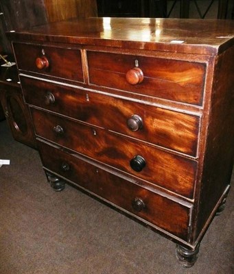 Lot 639 - Victorian four height chest of drawers