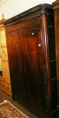 Lot 644 - An 18th century French chestnut armoire