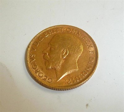 Lot 21 - Full sovereign dated 1912
