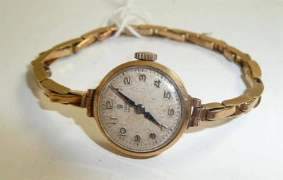 Lot 37 - Ladies Tudor wristwatch in 9ct gold case
