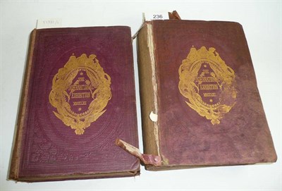 Lot 236 - The International Exhibition 1862 Illustrated Catalogue, British Division Vols 1 & 11, original...