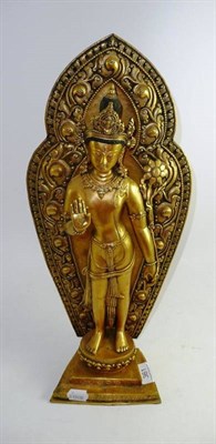 Lot 361 - Indian gilt bronze figure