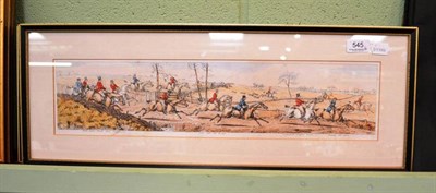 Lot 545 - Possibly after Dean Wolstenholme, a set of four hunting scenes