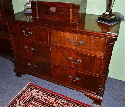 Lot 562 - Mahogany chest