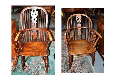 Lot 618 - Two Windsor chairs