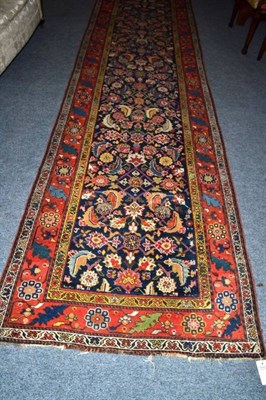 Lot 639 - A Caucasian wool runner, 520cm by 98cm