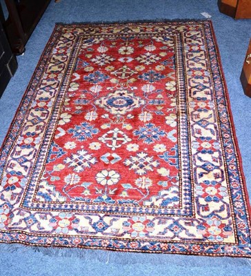 Lot 675 - Afghan Caucasian rug