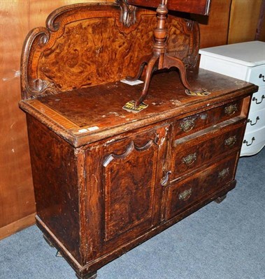 Lot 679 - Scumbled pine Victorian chiffonier