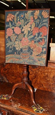 Lot 680 - 18th needle point fire screen