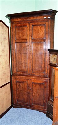 Lot 694 - Corner cupboard