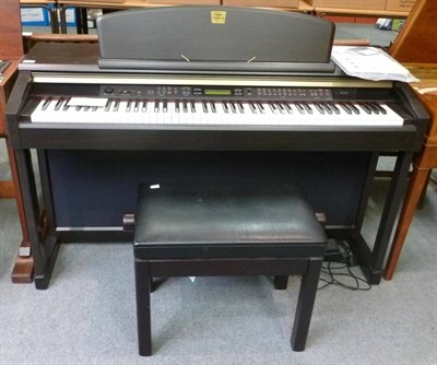 Lot 830 - A Yamaha clavinova electric keyboard/piano