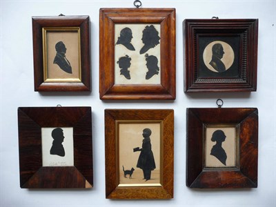 Lot 69 - English School (19th century): Portrait Silhouette of the Duke of Buccleugh, taken at Dalkeith...