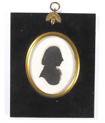 Lot 72 - John Miers and Studio (18th/19th century): Portrait Silhouette of a Gentleman, wearing period...