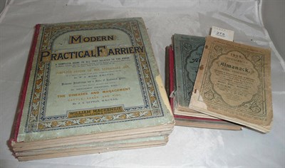 Lot 273 - Miles (W J), 'Modern Practical Farriery', five volumes, plates. Simmins (S), 'A Modern Bee...