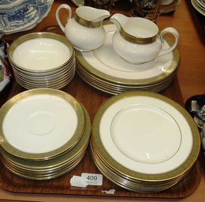 Lot 409 - A Royal Doulton part dinner service