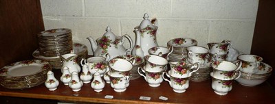 Lot 497 - Royal Albert country roses tea and dinner wares