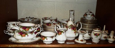 Lot 503 - A six setting Royal Albert Old Country Roses tea and dinner service