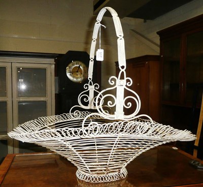 Lot 517 - Wire basket