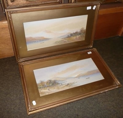 Lot 536 - Inson Earp, a pair of watercolours, Lakeland scenes