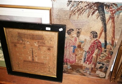 Lot 541 - A sampler dated 1831 and another (2)