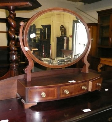 Lot 611 - An Edwardian dressing mirror