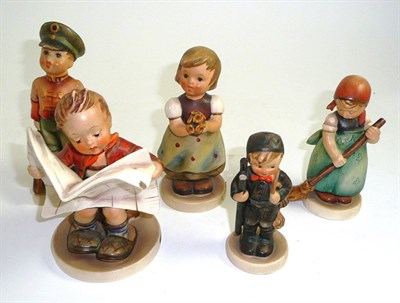 Lot 49 - Five Goebel figures