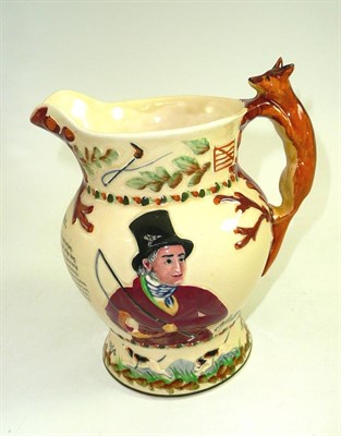 Lot 64 - Fieldings Crown Devon John Peele jug