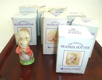 Lot 96 - Eleven Royal Albert Beatrix Potter figures