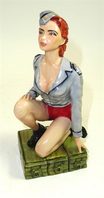 Lot 101 - Peggy Davies ceramics figure 'Rita Hayworth'