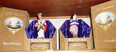 Lot 105 - Two Royal Doulton Limited Edition Ships Figure Heads, Benmore HN2909 594/950 and Pocahontas...