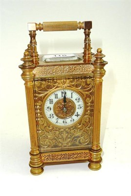 Lot 115 - Carriage clock