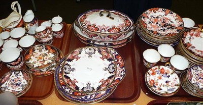 Lot 202 - A Crown Derby composite tea, dinner and coffee service comprising dessert plates, tureen, two...