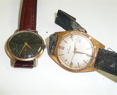 Lot 302 - A Services wristwatch and an Accurist wristwatch (2)