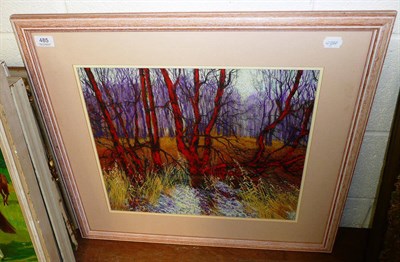 Lot 485 - Holgate, pastel, 'Woodland'