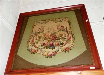 Lot 501 - Decorative, oil on canvas, painting of flowers