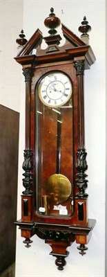 Lot 540 - Vienna style wall clock