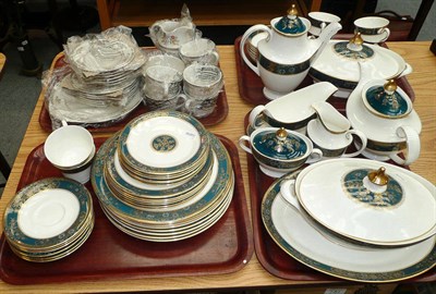 Lot 726 - Royal 'Carlyle' dinner service and a Royal Doulton 'Kingswood' tea service and six boxes of...