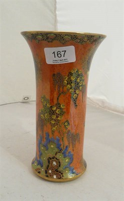 Lot 167 - A Carlton Ware 'Paradise' bird and tree vase