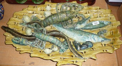 Lot 405 - Continental lobster/fish platter