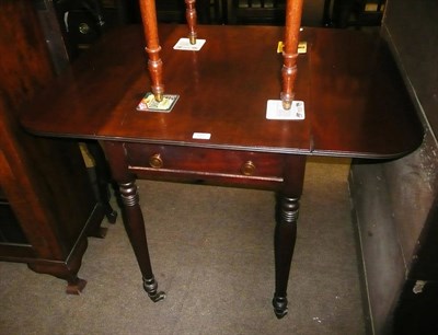 Lot 665 - Regency Pembroke table